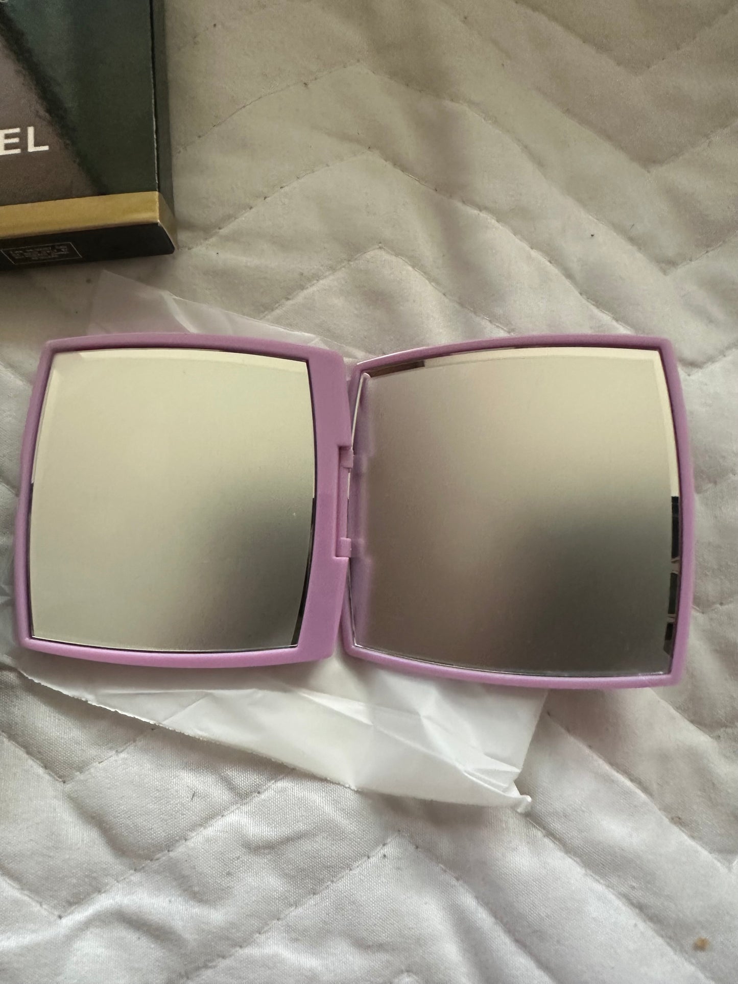 Chanel double sided mirror