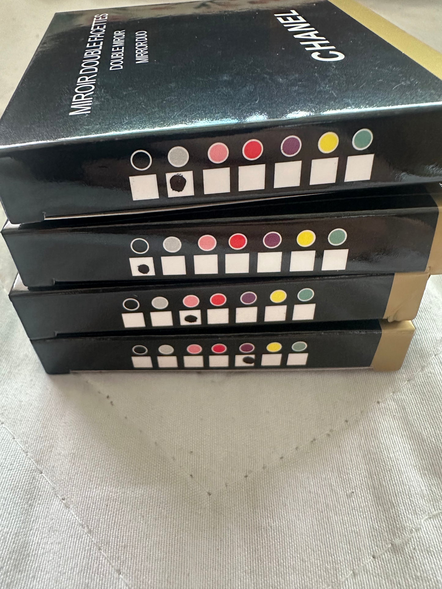 Chanel double sided mirror