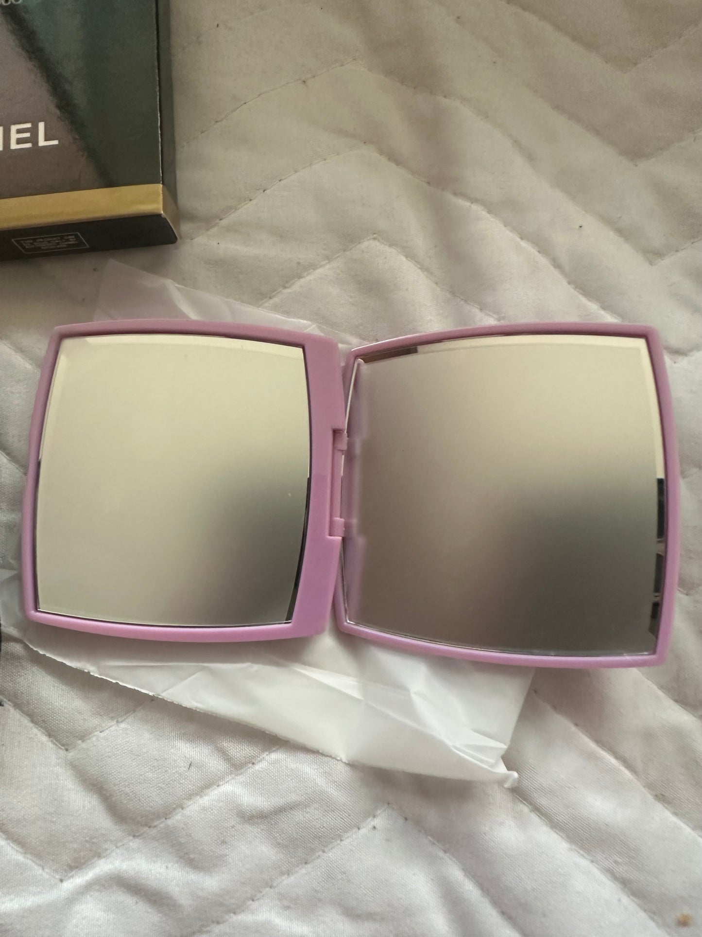 Chanel double sided mirror